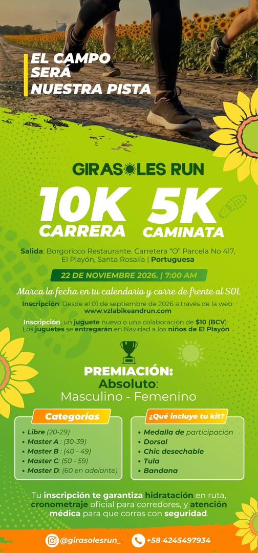 girasoles run